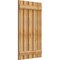 Ekena Millwork Spaced Board-n-Batten Shutters, Rough Sawn Western Red Cedar, 28 7/8W x 49H, PR RBS06S29X049RWR - alternate 3